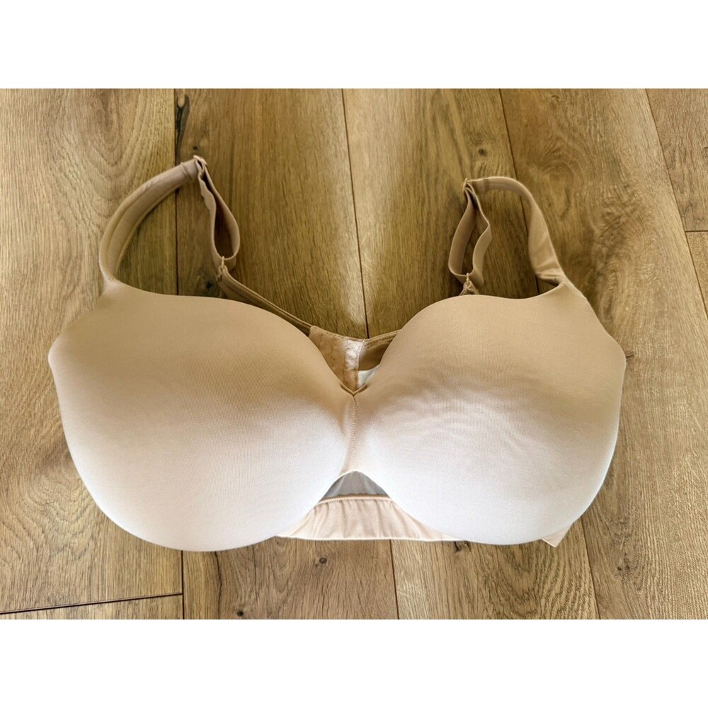 Cacique Lane Bryant Bra Nude Lightly Lined Balconette. 40G